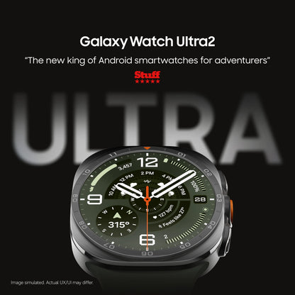 Samsung Galaxy Watch Ultra2, 47 mm, LTE Connectivity, Titanium Silver