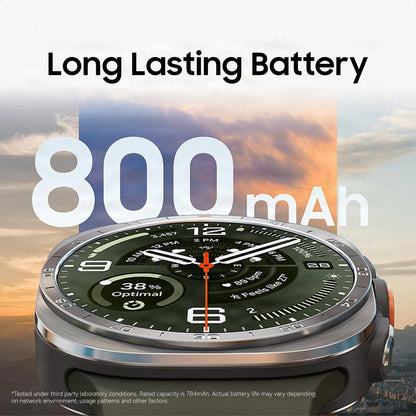 Samsung Galaxy Watch Ultra2, 47 mm, LTE Connectivity, Titanium Silver