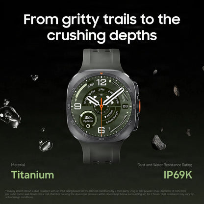 Samsung Galaxy Watch Ultra2, 47 mm, LTE Connectivity, Titanium Silver