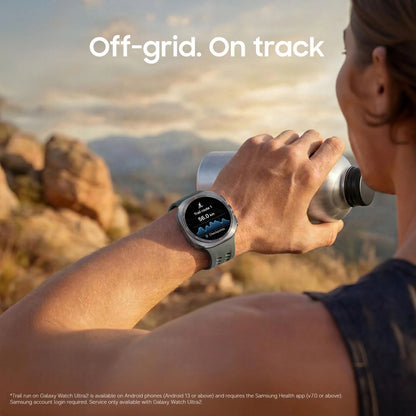 Samsung Galaxy Watch Ultra2, 47 mm, LTE Connectivity, Titanium Silver