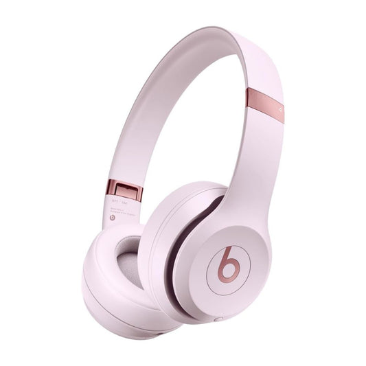 Beats Solo 4 – Wireless Bluetooth On-Ear Headphones, Apple & Android Compatible, Up to 50 Hours Battery Life – Cloud Pink