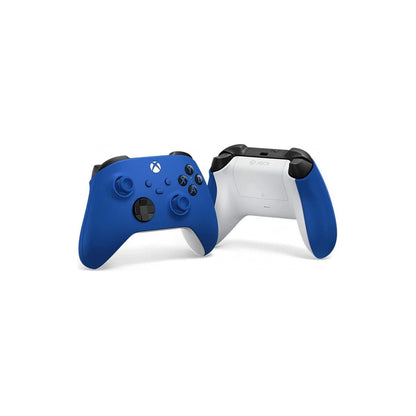 Xbox Wireless Controller – Shock Blue back view