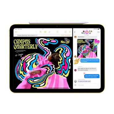 Apple iPad 11-inch (A16, 256GB, Wi-Fi 6) – Liquid Retina Display, 12MP Cameras, Yellow