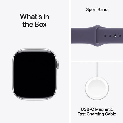 apple watch 11 46mm smartwatch purple band