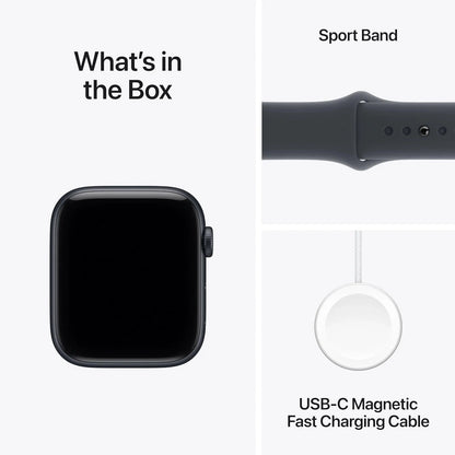 Apple Watch SE 3 GPS 44mm – Midnight Aluminium Case, Midnight Sport Band (S/M)