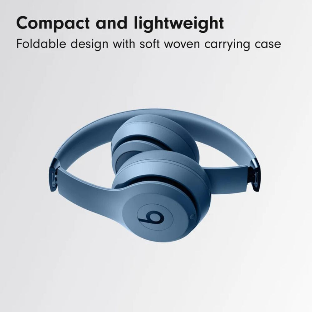 Beats Solo 4 – Wireless Bluetooth On-Ear Headphones, Apple & Android Compatible, Up to 50 Hours Battery Life – Slate Blue