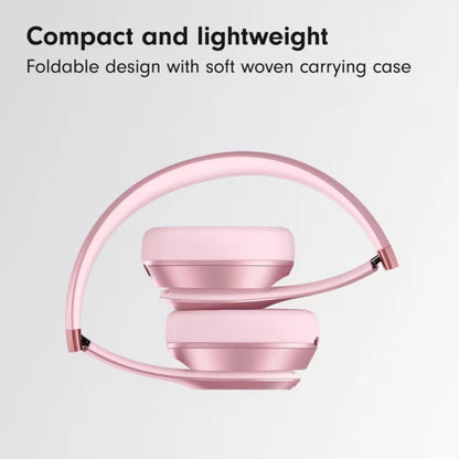 Beats solo 4 metallic pink folded and lightweight