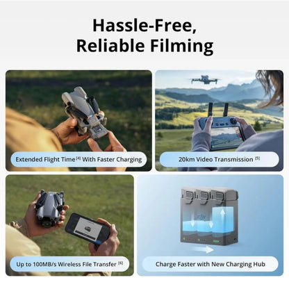DJI mini 5 pro provide reliable filming