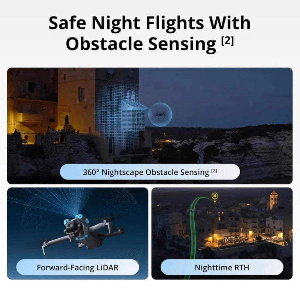 DJI mini 5 pro official Nightscape obstacle  sensing