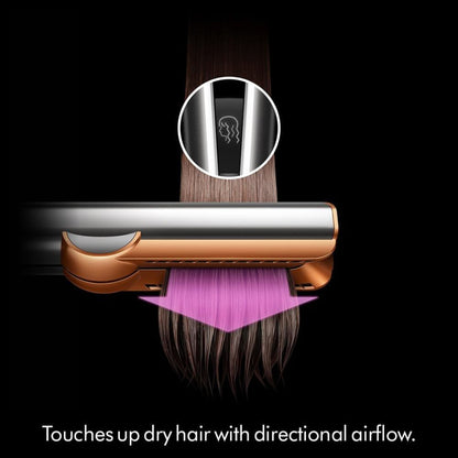 Dyson Airstrait™ Hair Straightener & Dryer – Wet to Dry, Amber Silk/Pink Champagne