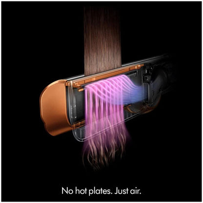 Dyson Airstrait™ Hair Straightener & Dryer – Wet to Dry, Amber Silk/Pink Champagne