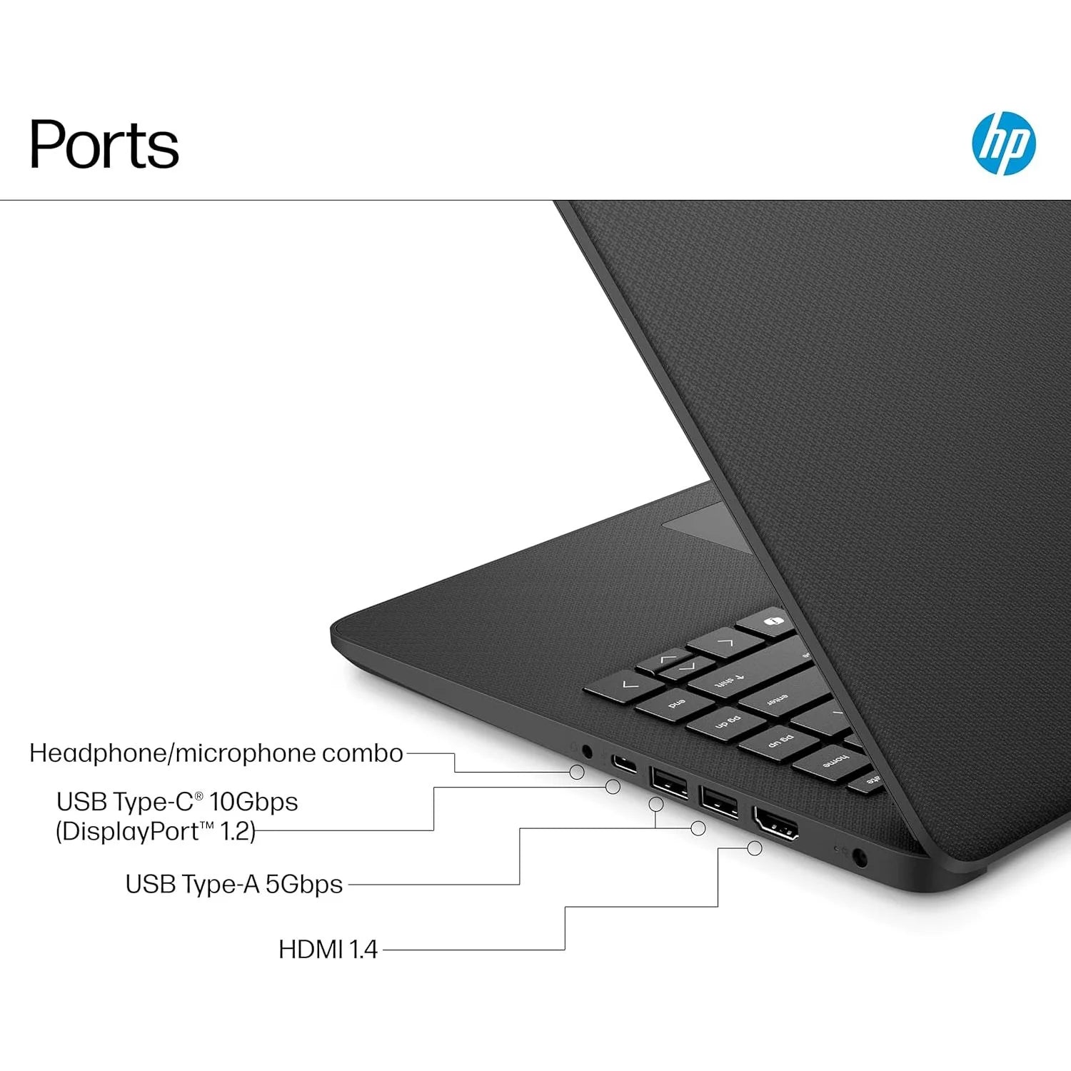 HP 14s dq3001na ports