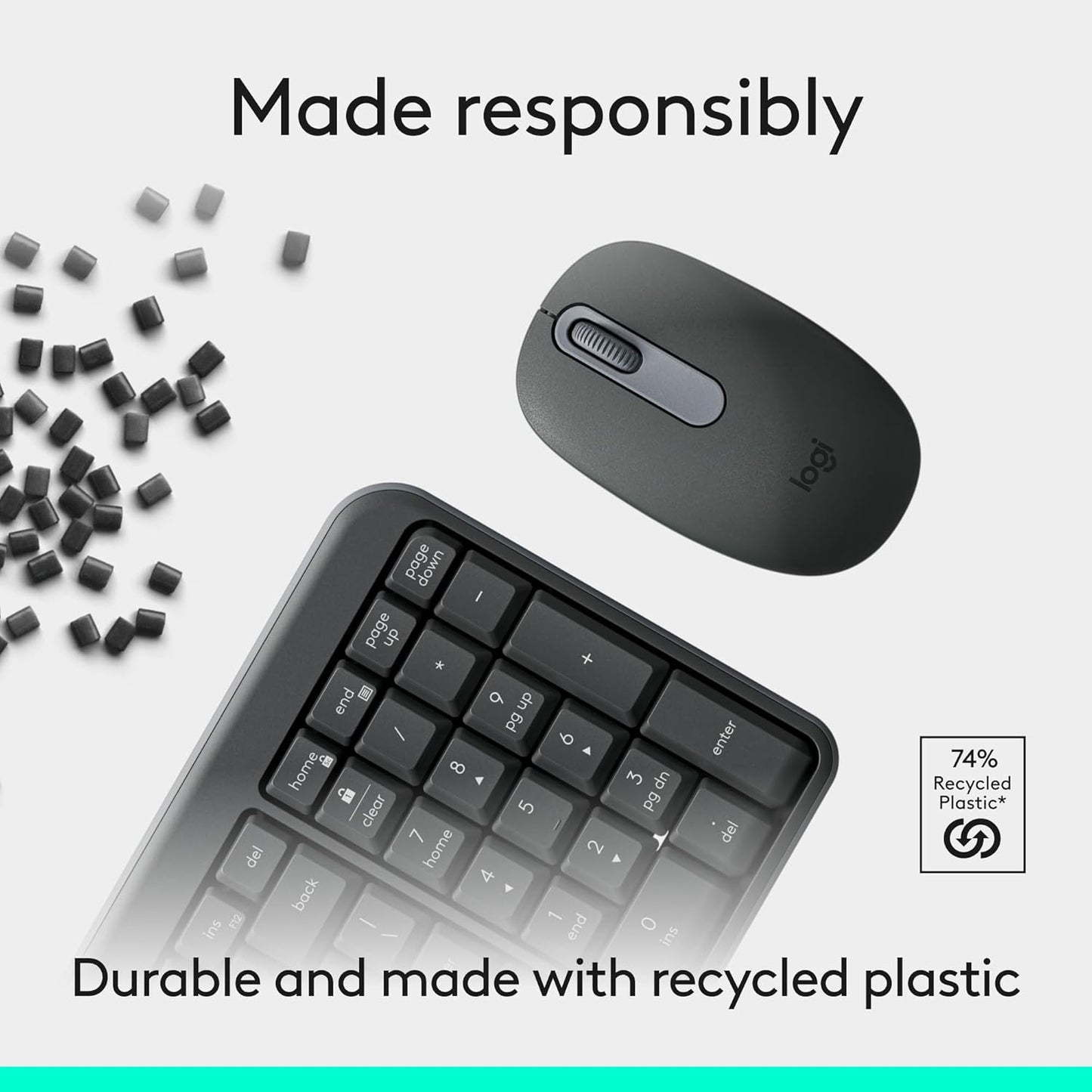 Logitech MK250-wireless-keyboard durable