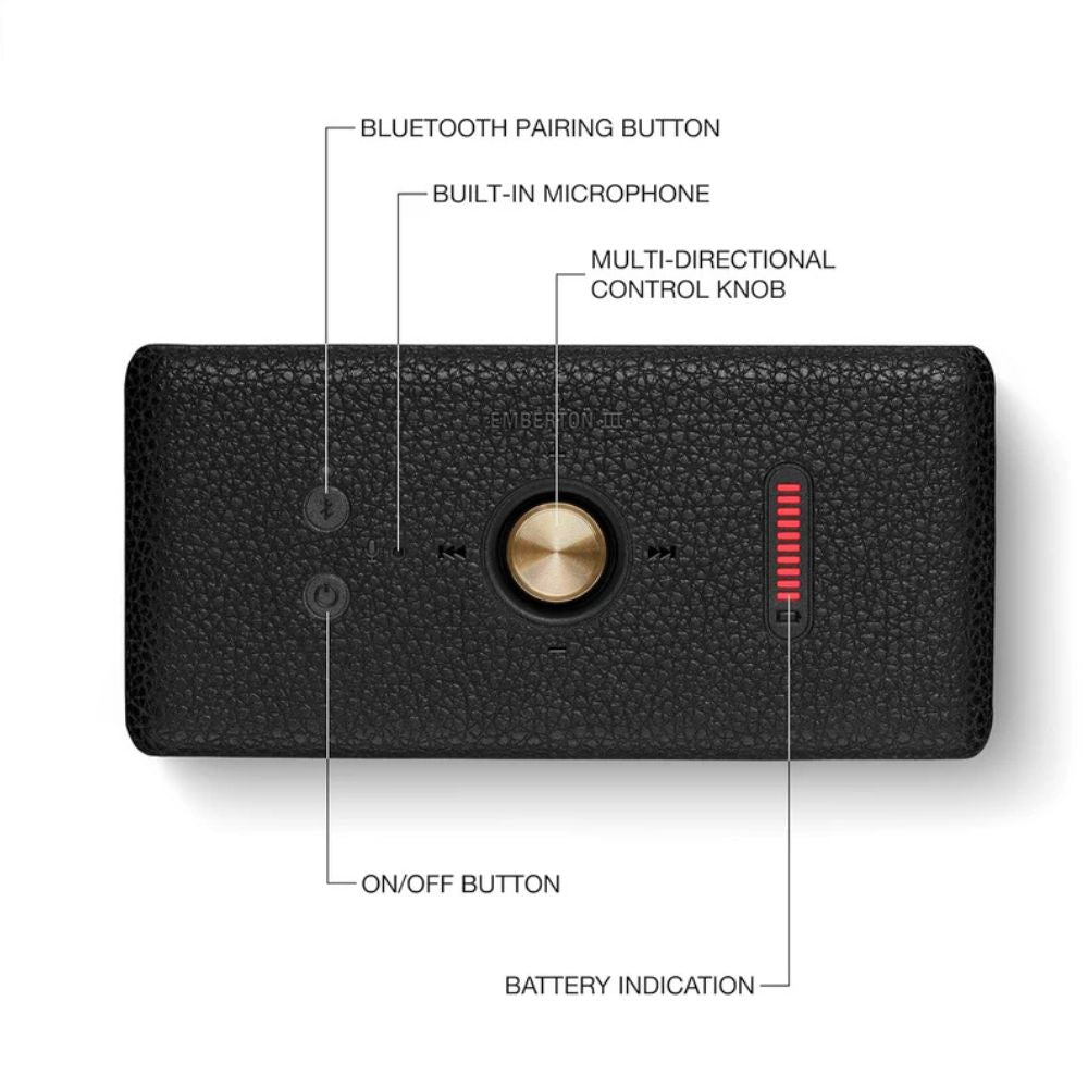 Marshall Emberton II Portable Bluetooth Speaker