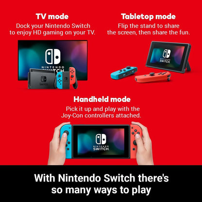 Nintendo Switch Console – Neon Red/Blue