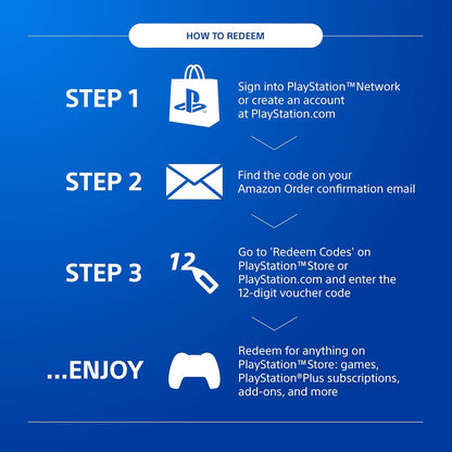 PlayStation Store Gift Card £50 – PSN UK Digital Download Code (PS5/PS4)