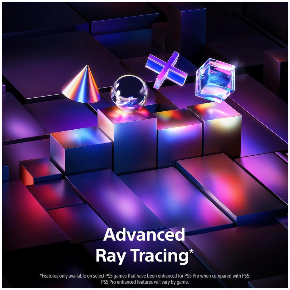 Sony PS5 Pro with advanced ray tracing