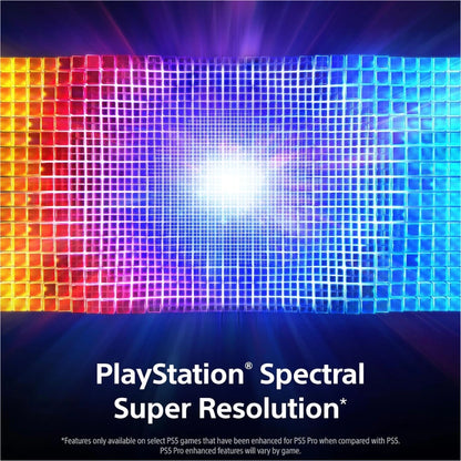 Sony PS5 Pro with spectral super resolution