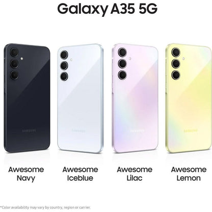 Samsung Galaxy A35 5G 128GB 6GB RAM - Awesome Navy