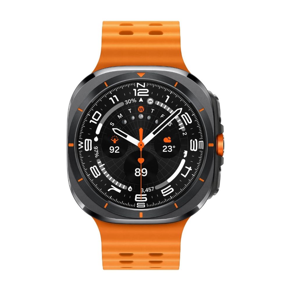 Samsung Galaxy Watch Ultra (2025) 47mm LTE – Titanium Gray, Marine Band, 3 Year Warranty (UK)
