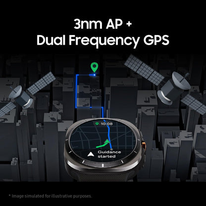 Samsung Galaxy Watch Ultra titanium smartwatch with 3nm AP + Dual Frequency GPS