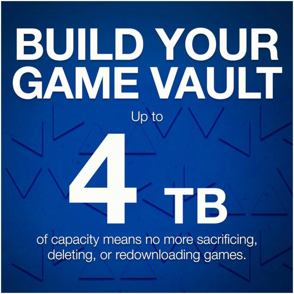 Seagate Game Drive M.2 SSD for PS4/PS5 – 1TB PCIe Gen4 NVMe with Heatsink