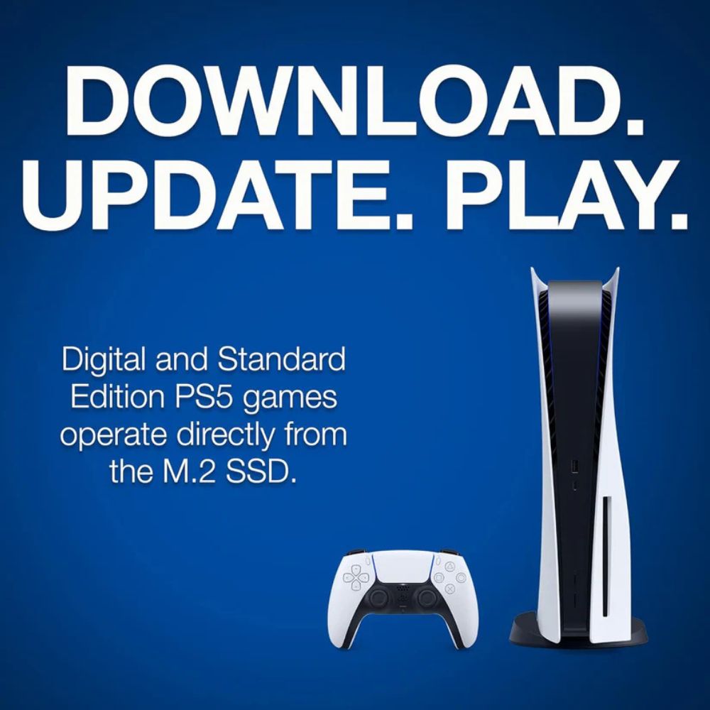 Seagate Game Drive M.2 SSD for PS4/PS5 – 1TB PCIe Gen4 NVMe with Heatsink