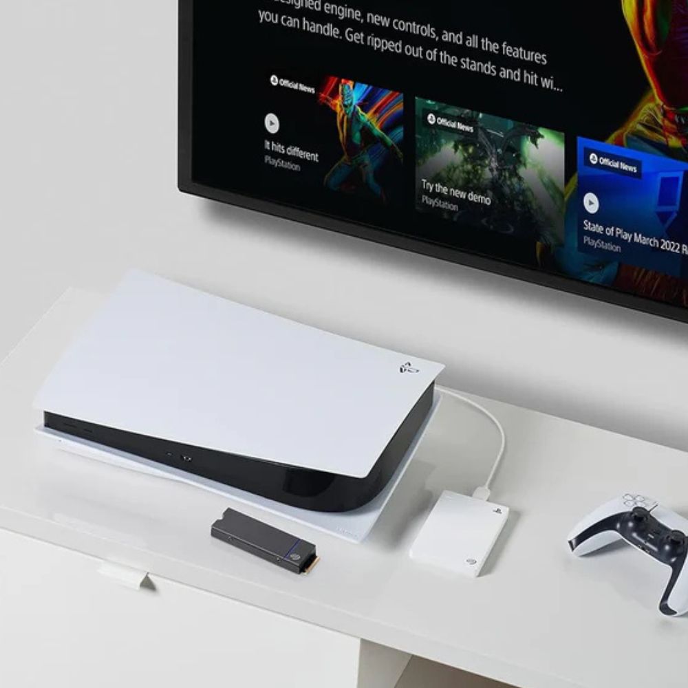 Seagate Game Drive M.2 SSD for PS4/PS5 – 1TB PCIe Gen4 NVMe with Heatsink