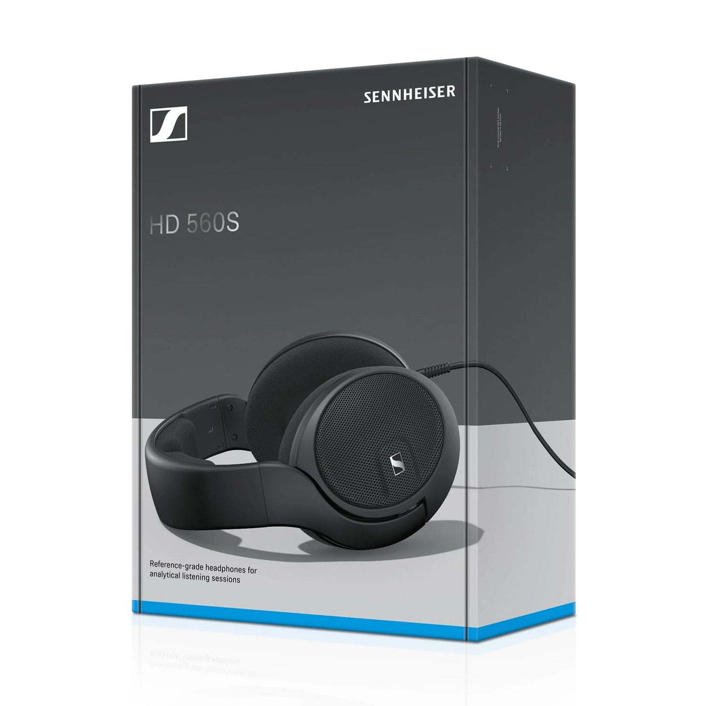 Sennheiser HD 560S headphones packaging on a white background