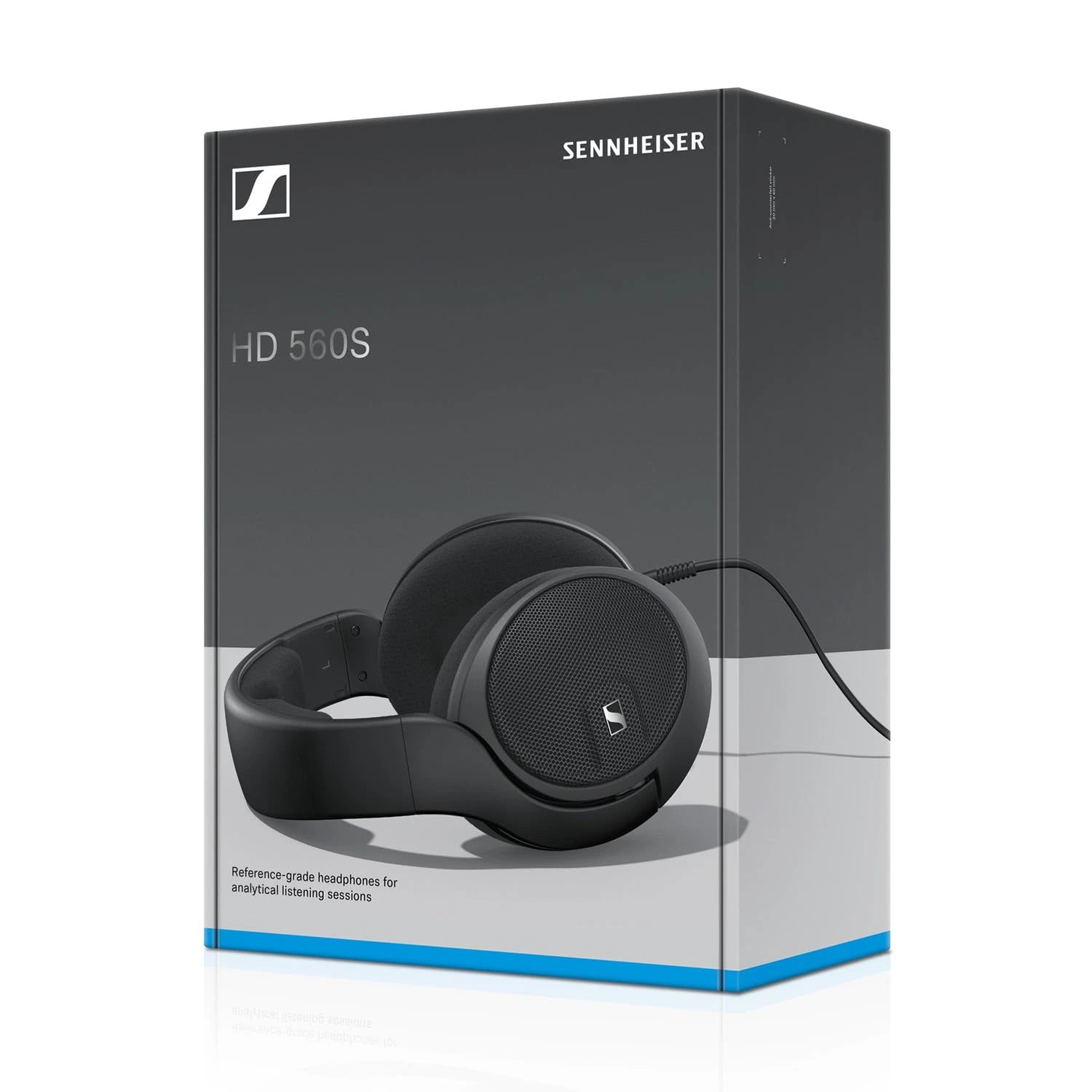 Sennheiser HD 560S headphones packaging on a white background