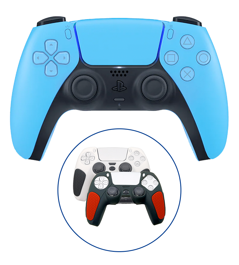 Sony PlayStation 5 DualSense Wireless Controller – Starlight Blue