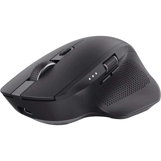 Trust Ozaa+ wireless mouse black Bluetooth rechargeable silent mouse UK